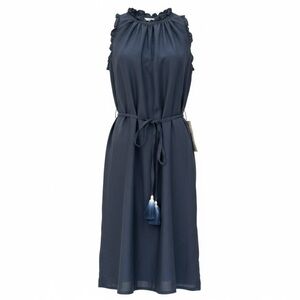 NWT Olivia High Neck Dress - Trovata Birds of Paradis - Silk & Cotton - Medium